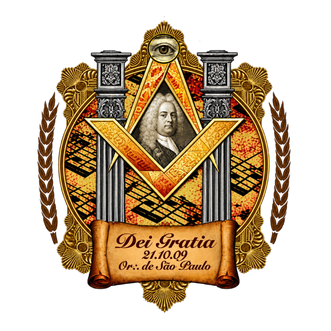 Brasão ARLS George Frideric Händel Nº 4091